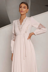 Leia Dress - Vintage Pink